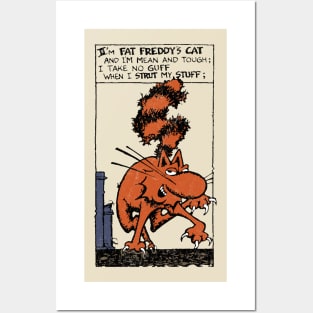 Fat Freddy's cat Posters and Art